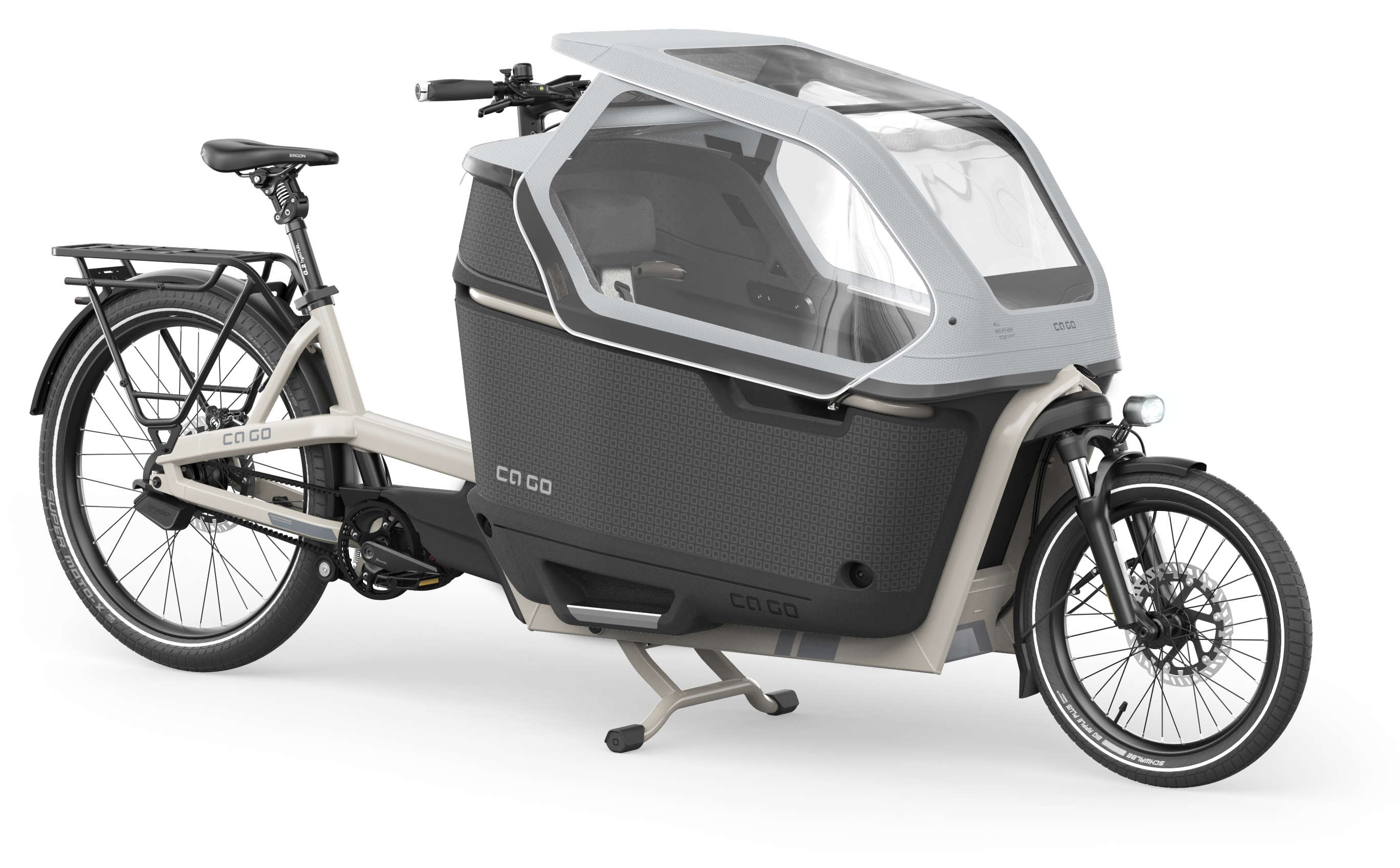 Ca Go e-cargo bike model overview