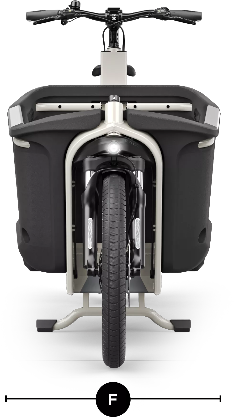 Ca Go Bike FS200 Life E-Lastenrad 2023 -E-Bikes Verkäufe fs200life technische daten render breite