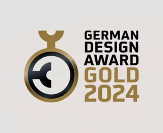 Logo vom German Design Award 2024