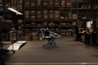 Ca Go CS Rahmen in der Werkstatt